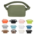 thumbnail image 1 of Riñonera VOROLO Verde Caqui con Correa Ajustable para Mujeres y Hombres, 1 of 6