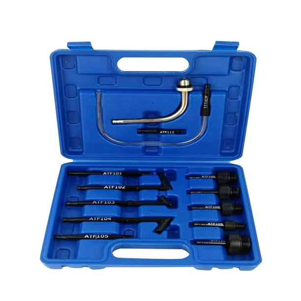 Adaptador de llenado de aceite de 13 Uds., conector de caja de cambios, adaptador de llenado de fluido de transmisión para coche, reemplazo fuerte