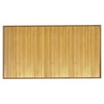 Venice Natural Bamboo 5' X 8' Floor Mat, Bamboo Area Rug Indoor Carpet