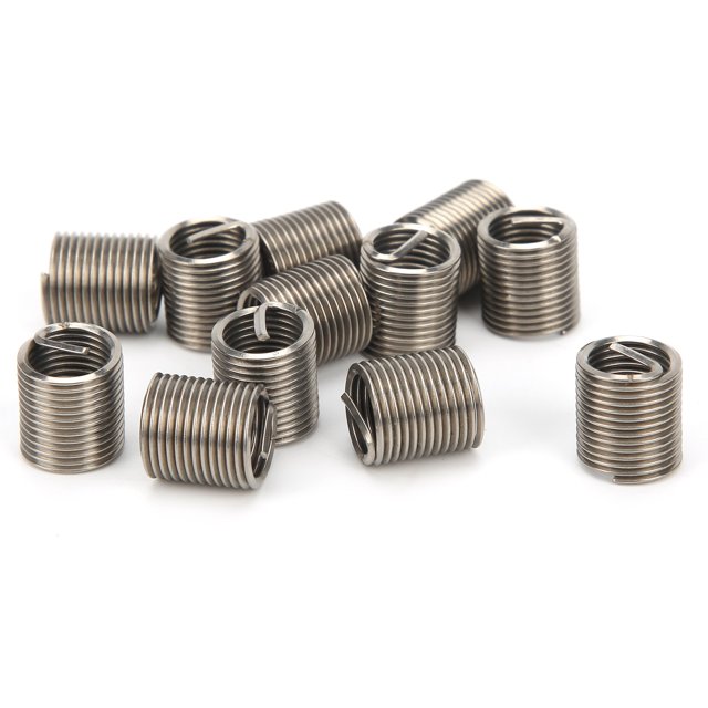 Thread Repair Tool High-Strength Thread Inserts Wear-Resistant Practical for Machine Handcraft DIY 50 Packs ANGGREK Otros