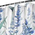 thumbnail image 3 of Waterproof Beautiful Colorful Floral Shower Curtain 72x72 Inch Boho Style Polyester Unique Shower Curtain for Bathroom Hotel Home Decor with 12 Plastic Hooks, 3 of 5