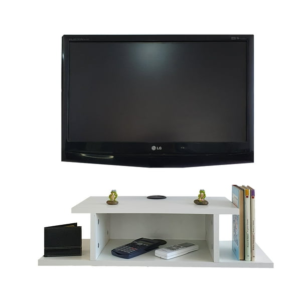 Repisa TV Flotante, Moderna Y Elegante Consola Multiusos DECOMOBIL Repisa TV Flotante, Moderna Y Elegante Consola Multiusos