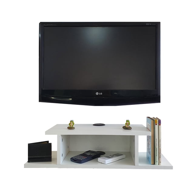 Repisa TV Flotante, Moderna Y Elegante Consola Multiusos DECOMOBIL Repisa TV Flotante, Moderna Y Elegante Consola Multiusos