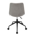 thumbnail image 2 of Chaise de travail ajustable sans bras industriele Orzo, noir, de LumiSource, 2 of 7