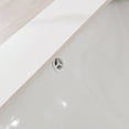 thumbnail image 5 of DEXTRUS 39 in Bathroom Vanity Floating Wall Mounted Bathroom Cabinet Glossy Cabinet Storage Wooden Vanity with Ceramic Basin Sink and 2 Drawers, 5 of 9
