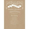 Garden Scroll Standard Program Card