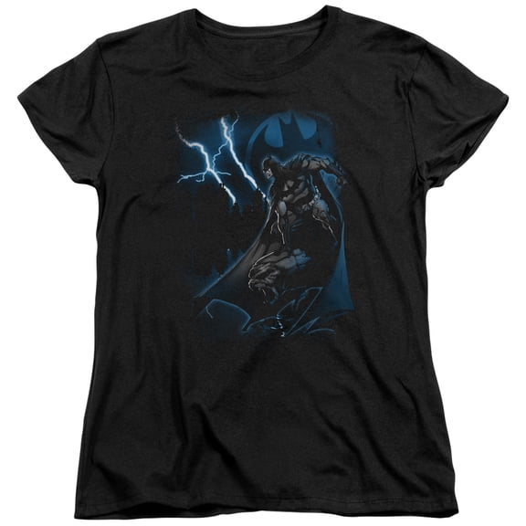 Batman - Lightning Strikes - Women's Short Sleeve Shirt - Large