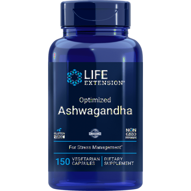 Life Extension Optimized Ashwagandha, 150 Veg Caps