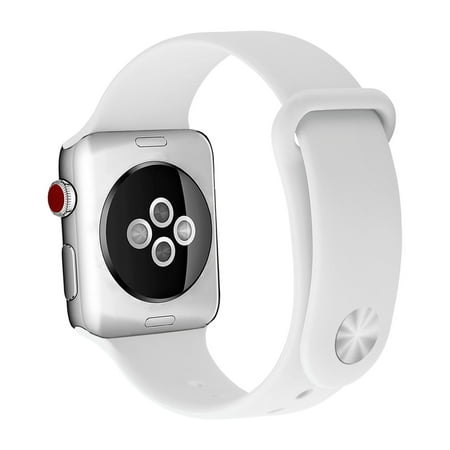 Apple Watch 44/42mm Naztech White Silicone Watch Band  Walmart Canada