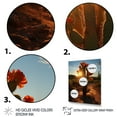 thumbnail image 3 of Designart "From Dusk to Dawn in the Desert" Floral Floater Framed Canvas Print, 3 of 7