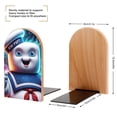 thumbnail image 2 of Ghostbusters Stay Puft Bookends Wood Book Divider Decor Shelves Non-Skid Book Stand 2 Pieces For Classroom Dormitory Bookshelf Office Home, 2 of 7