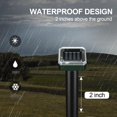 thumbnail image 4 of Repelente solar para topos, paquete de 8, Letyet, impermeable, verde, 4 of 6