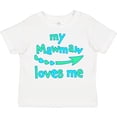 thumbnail image 3 of Inktastic My Mawmaw Loves Me- blue and green arrow hearts Boys or Girls Toddler T-Shirt, 3 of 5