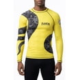 thumbnail image 2 of Raven Fightwear Men's Constrictor Snake BJJ Rash Guard MMA Yellow, 2 of 3