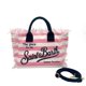 thumbnail image 2 of Nuevo bolso de mano de lona con diseño de borlas para mujer, modelo pequeño, bolso de hombro de verano con cremallera a juego de colores para mujer, 2 of 4