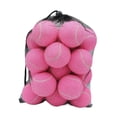 thumbnail image 1 of VONKY 20x Tennis Balls Elastic Balls for Beginners Dogs with Playing Entertainment Pink, 1 of 6