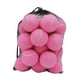 thumbnail image 2 of 20 pelotas de tenis elásticas de 6,35 cm de diámetro, resistentes al desgaste, para entrenamiento. Rosa, 2 of 9