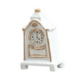 thumbnail image 4 of 1:12 escala muebles en miniatura muebles escena de la vida de la vida decoración de la casa de muñecas reloj portátil pequeño para el pasillo del baño, 4 of 10