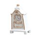 thumbnail image 3 of 1:12 escala muñeca en miniatura reloj de pared de muro decoración de la casa de muñecas fingir jugar muebles mini para los niños del dormitorio del, 3 of 9