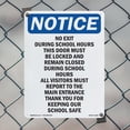 thumbnail image 4 of No Exit During School Hours This OSHA Notice Aluminum Sign 14 Inch x 10 Inch - 5 Pack, 4 of 8