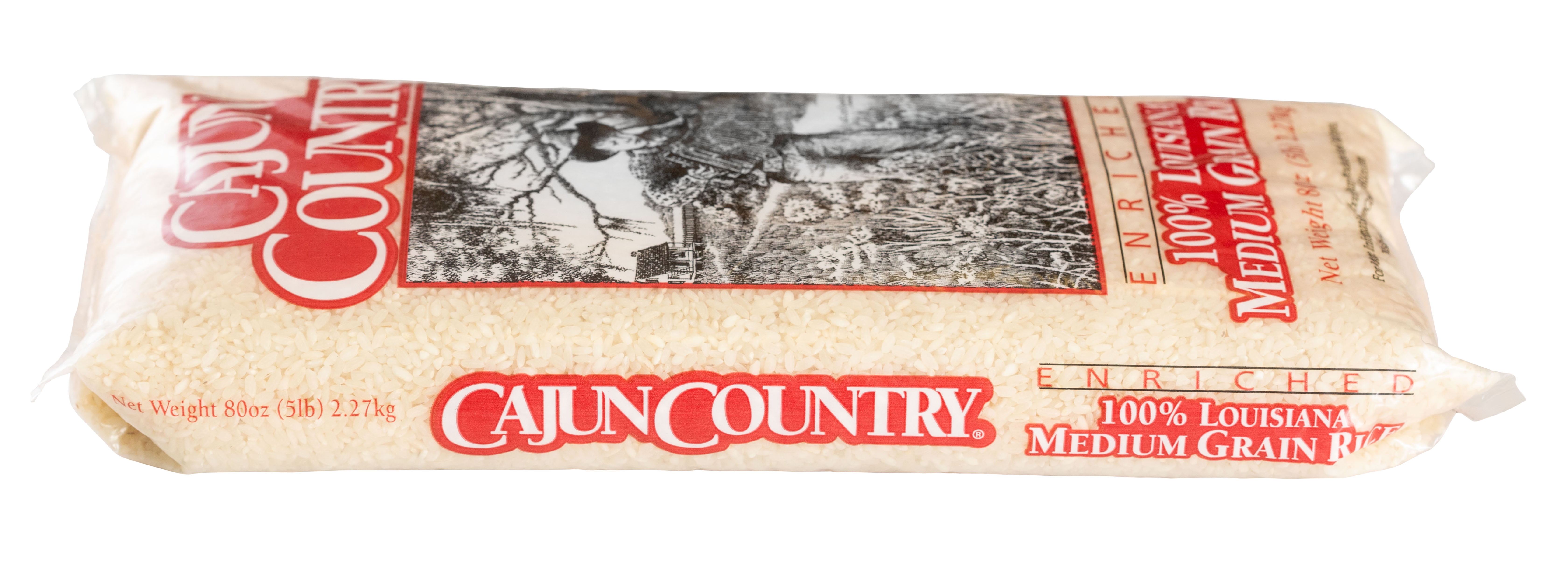 (2 pack) Cajun Country Enriched Medium Grain Rice - 5lb