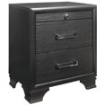 thumbnail image 1 of Global Furniture USA Jordyn Table de Chevet Grise Texturée, 1 of 3