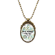thumbnail image 1 of Collar colgante Vintage Unbranded de bronce antiguo con Flores frescas y hojas, 1 of 3