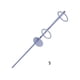 thumbnail image 5 of Eigraketly Soporte para caña de pescar de acero inoxidable, accesorio profesional para deportes al aire libre, aparejos estables simples, soporte para Herramientas eléctricas 35cm Eigraketly  TO011644-01, 5 of 6