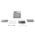thumbnail image 4 of Kashbill – Horno Eléctrico Con Air Fryer H10 Plateado, Puerta Francesa, Horno Freidora De Aire Para Panadería Y Repostería, Convección Eléctrica, Multifunción, 4 of 9