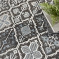 thumbnail image 6 of Nourison Lennox Transitional Farmhouse Charcoal/Ivory/Blue 5'3" x 7'3" Area Rug, (5' x 7'), 6 of 8