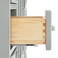 thumbnail image 3 of Ariel Stafford 42 Inch Single Sink Base Cabinet In Grey, 3 of 8