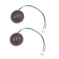 thumbnail image 1 of 2Pcs 100K Termistores para cocina de inducción 5" Sensibles Fusibles Sensor de temperatura, 1 of 3