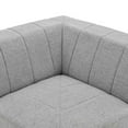 thumbnail image 6 of Sofa Corner Chair, Fabric, Light Grey Gray, Modern Contemporary Urban Design, Living Lounge Room Hotel Lobby Hospitality, 6 of 7