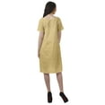 thumbnail image 6 of Moomaya Short Sleeve Dresses Women Scoop Neckline Printed Dresses With Pockets, 6 of 6