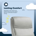 thumbnail image 4 of Serta Comfort Ergo Executive Office Chair Ergonomic with Cognac Bonded Leather, 4 of 8