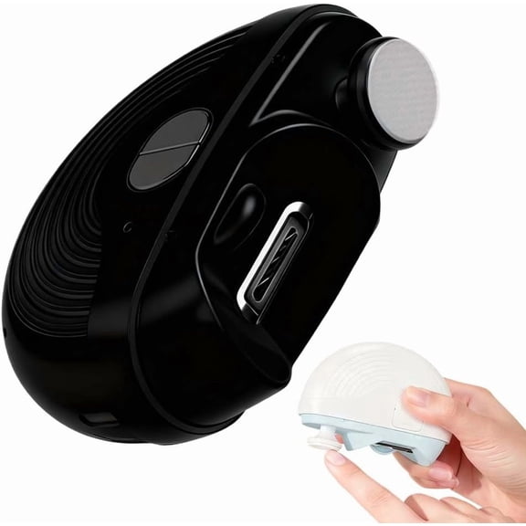 Electric Nail Clippers for Fingernails Toenails, 2026 New Automatic 2 in 1 Nail Trimmer with LED Light Cordless, Clip Storage, Rechargeable Nails Clippers for Adults Seniors