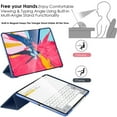 thumbnail image 5 of DuraSafe Cases iPad PRO 12.9 Inch 4th 5th 6th Gen [ Pro 12.9 4 5 6 Gen ] MY2H2LL/A MXAT2LL/A MXAV2LL/A MXAX2LL/A MY2J2LL/A MXAU2LL/A MXAW2LL/A MXAY2LL/A Slim Auto Sleep / Wake PC Cover - Navy Blue, 5 of 7