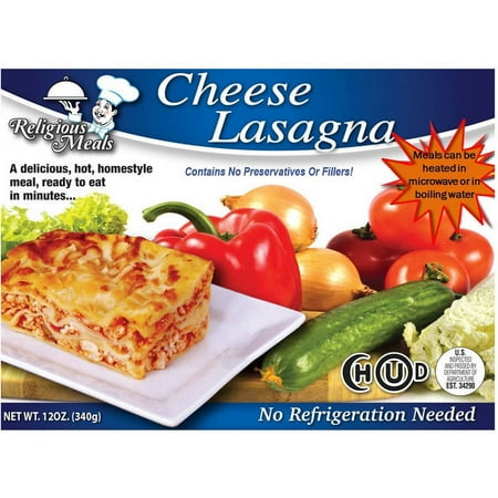 Religious Meals Shelf Stable Cheese Lasa