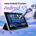 thumbnail image 4 of FITIFUN 7 inch Android Tablet with Case, 4GB RAM+32GB ROM, Quad-Core, HD Display, Wifi 6, 3500mAh, Dual Camera, Black, 4 of 7