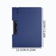 thumbnail image 3 of Carpeta portapapeles con dos clips para oficina,escuela y hogar.Bloc de notas multifuncional para informes,documentos y apuntes.Organizador de documentos plegable tamaño A4 para viajes., 3 of 6