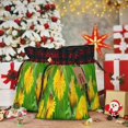 thumbnail image 6 of Rocae Bees Pollinates A Yellow Dandelion Print Christmas Drawstring Linen Gift Bag with Drawstrings Treat Bag Goody Present Bags for Christmas Party Favor, 6 of 8