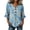 Multicolor 1, variant on Womens Tops and Blouses for Dressy Casual, Summer Floral Print Loose Fit Top with Ornamental Button, Ruffle Sleeve V-Neck Shirts, Size S-XXXL