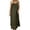 Army Green Slip Dress, variant on Plus Size Dress for Women Nightgowns Cotton Linen Fall Cute Slip Dress Sleeveless Flowy Swing Pajama Dress Sleepwear,S-3XL