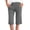 Gray -AH08, variant on Inglocry Bermuda Shorts for Women 2026 High Waisted Drawstring Trendy Stretchy Denim Shorts Knee Length Cutoff Loose Fit Long Short Pants Black XL