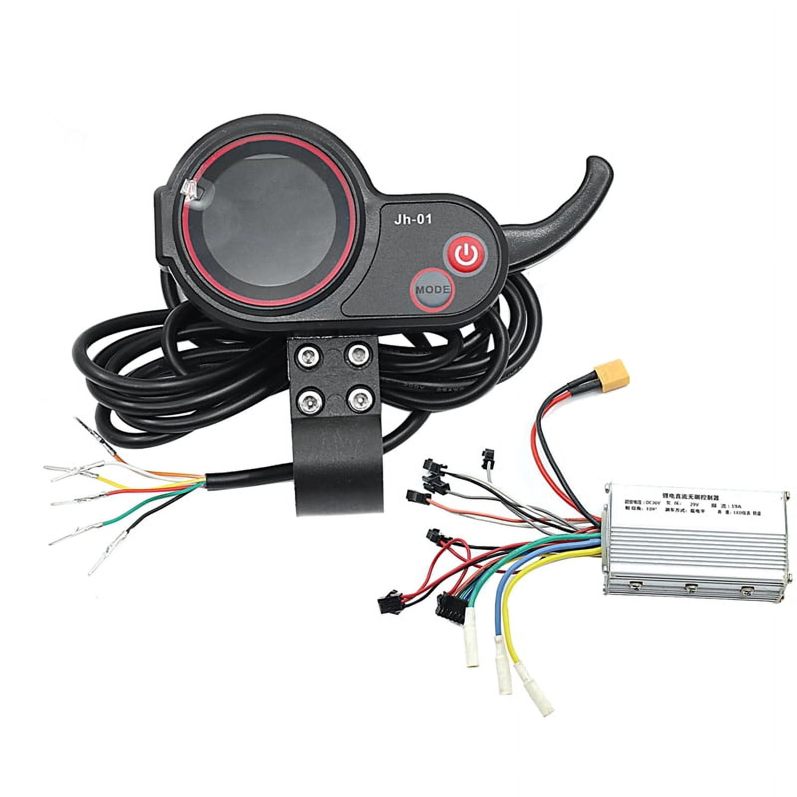 -01 Meter Dashboard LCD Display+36V 19A Controlador Sin Escobillas Sin ...