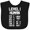 AB-Black, variant on Inktastic Level 1 Human Boys or Girls Baby Bib