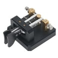 thumbnail image 1 of Morse Code Key Double Paddle Morse Code Key Stainless Steel Automatic Morse  Experiment, 1 of 8