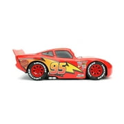 Lightning McQueen w/ Extra Wheels, Disney Pixar Cars - Jada Toys 97751 - 1/24 Scale Diecast Car