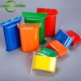 thumbnail image 2 of Bolsas de plástico resellables con cierre de cremallera de polietileno de color grueso de 100 piezas para guardar bocadillos, baterías, especias, joyas, dulces, regalos, 2 of 5
