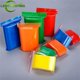 thumbnail image 2 of Bolsas de plástico resellables con cierre de cremallera de polietileno de color grueso de 100 piezas para guardar bocadillos, baterías, especias, joyas, dulces, regalos, 2 of 5